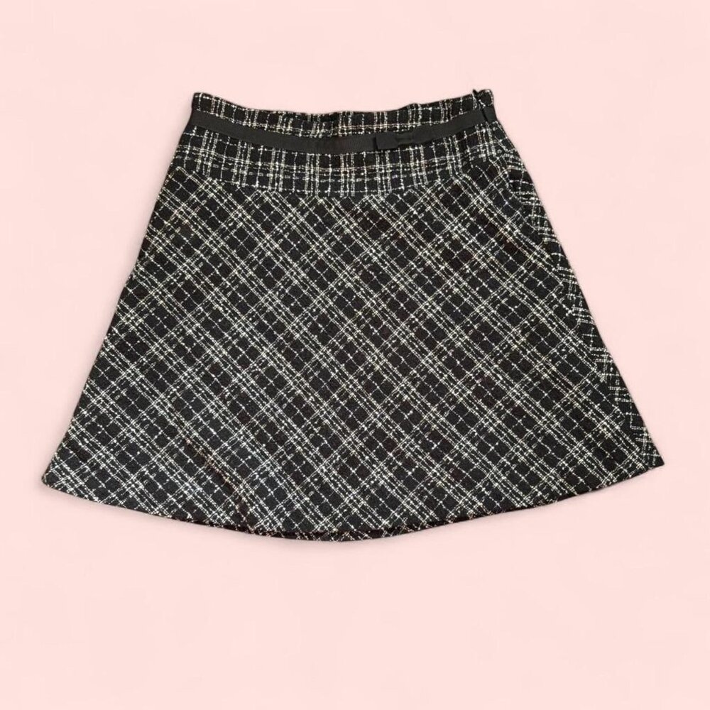 Y2K Old Navy Tweed A-Line Skirt – Size 6